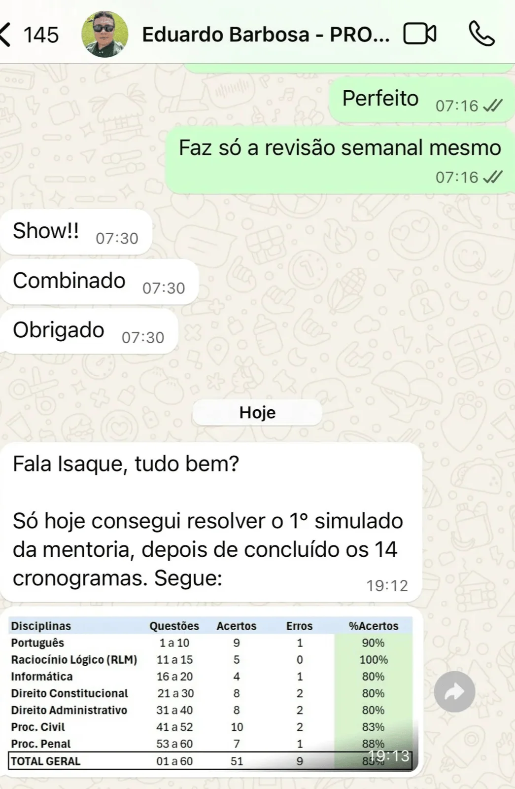 Print de conversa 13